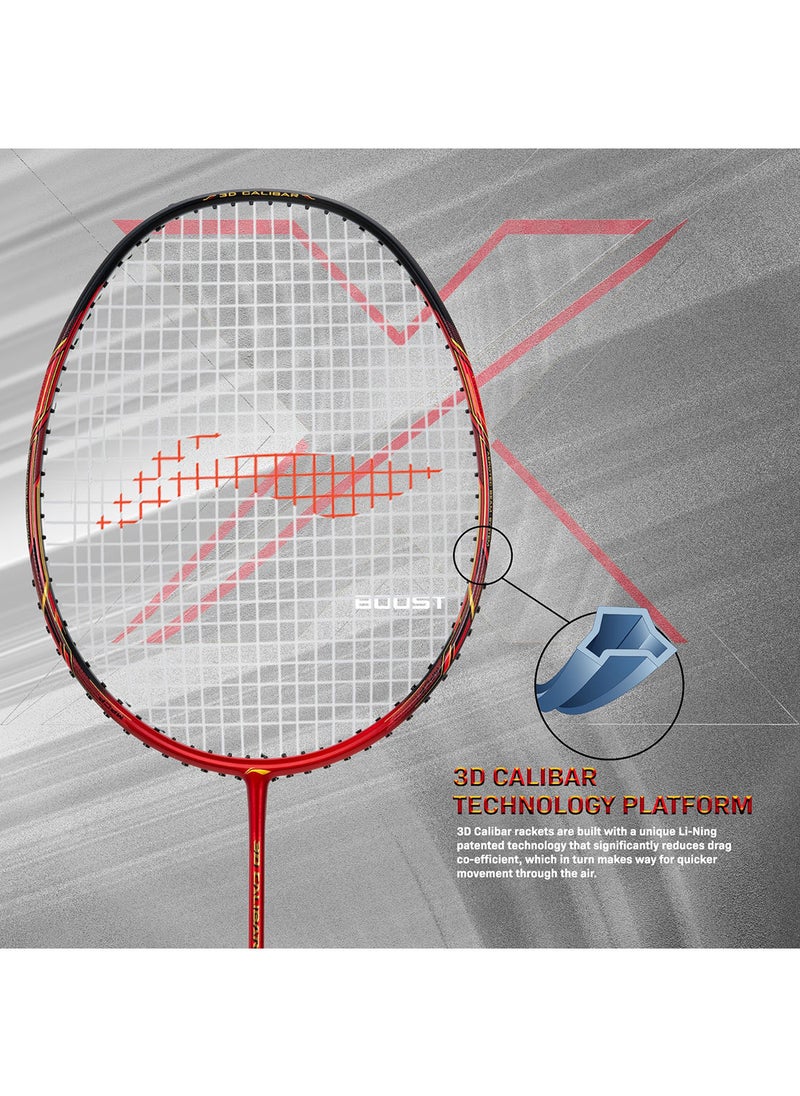 3D Calibar X Boost Badminton Racket - Dark Grey/Red (Strung) - pzsku/ZE706D75796122F2FA1C0Z/45/_/1693288679/6864c90e-818c-4ddf-894c-7071dfb7ffa5