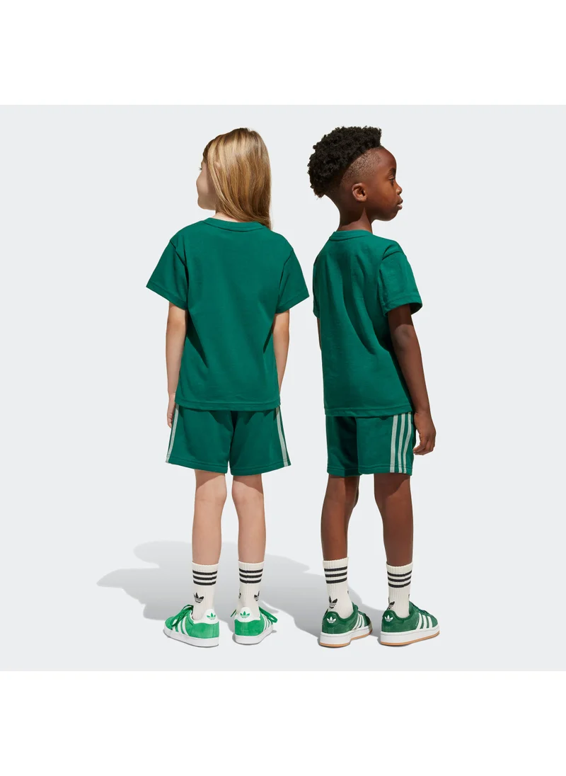 adidas Originals Kids Adicolor Shorts And T-Shirt Set