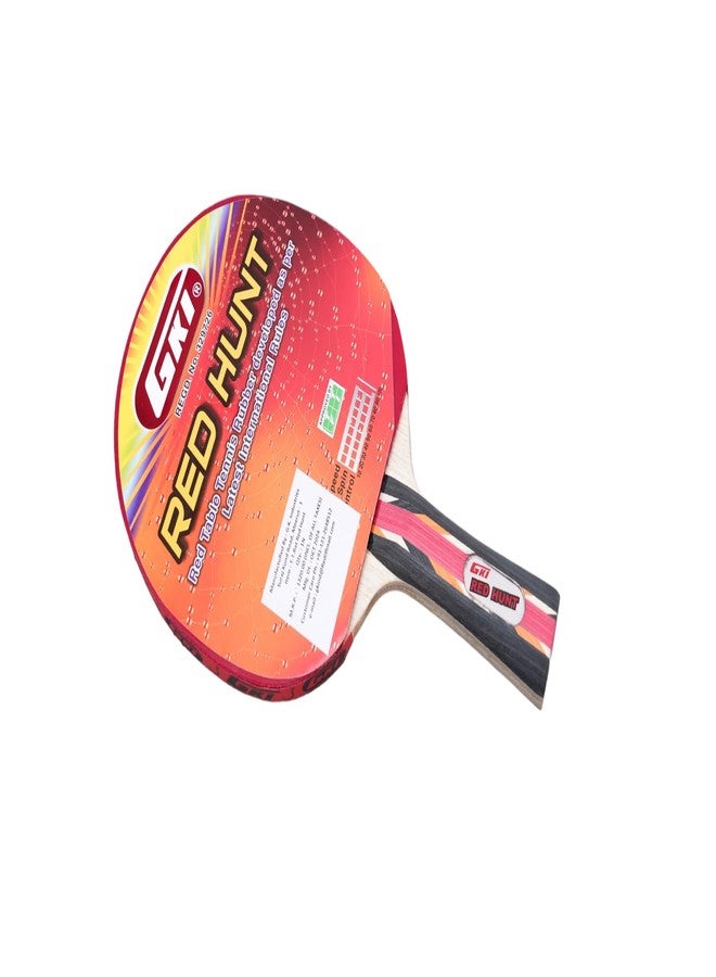 GKI Red Hunt Tennis Racket,Speed 92, Spin 90, Control 96 - Image 1