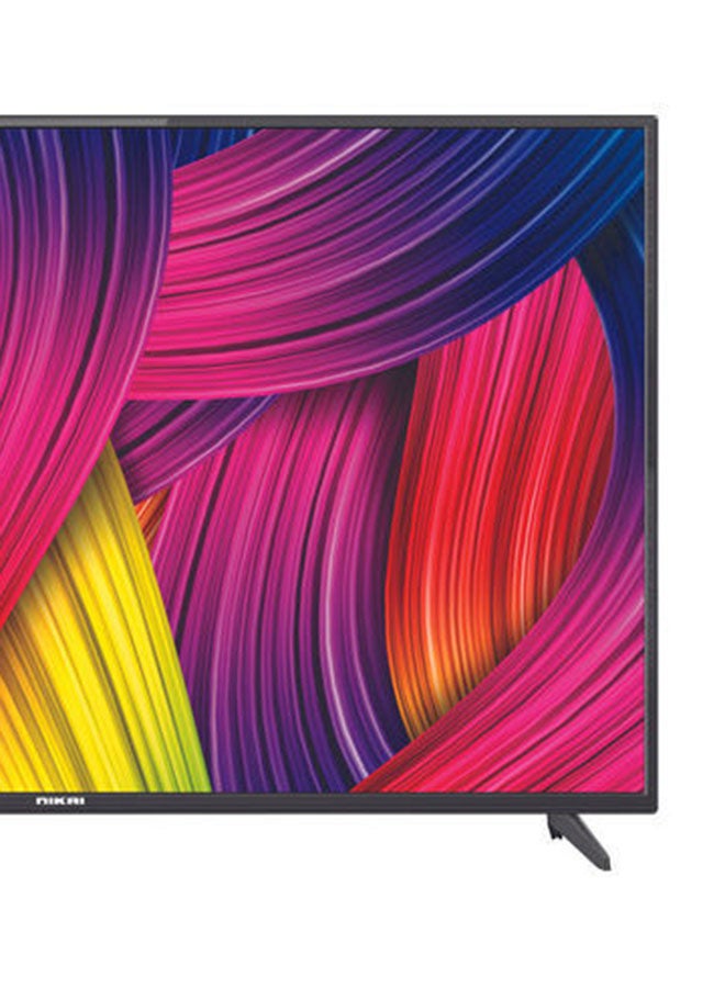 NIKAI 43 Inch 1080p Full HD LED TV, Operating System Android, 60Hz, Ultra Slim Frame, HDMI, USB, With Child lock, Sleep Timer 20W Audio Output, Model Year 2019, 2 Year Warranty - NTV4300LED3/NTV4300LED/NTV4300LED1/NTV4300LEDN Black - Image 2