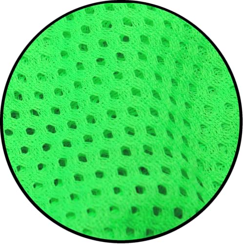 BlueDot Trading Boys 12 Pack Nylon Mesh Scrimmage Vests for Soccer, Football, Basketball, Lacrosse Team Practice Sports Training aids, Green, One Size US - Image 5