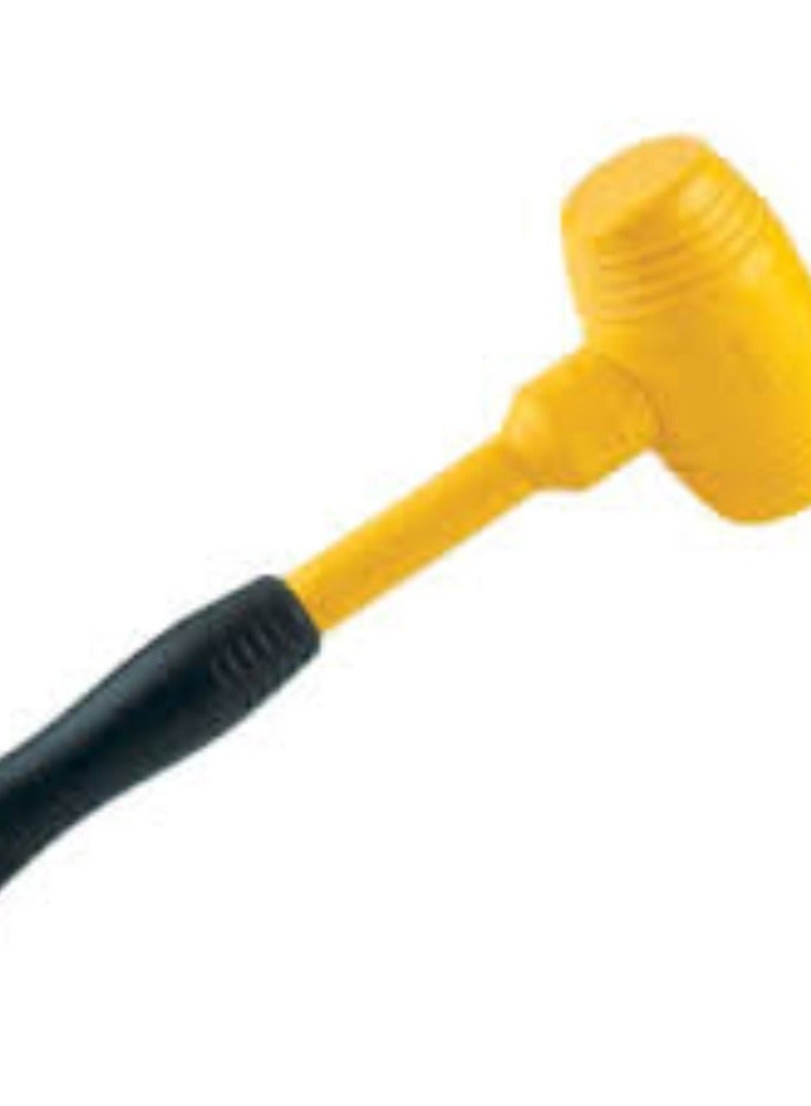 KNP KNP Multi-Use Rubber Hammer with a Plastic Handle is a versatile tool suitable for various applications in woodworking, construction, and general tasks.  - Image 3