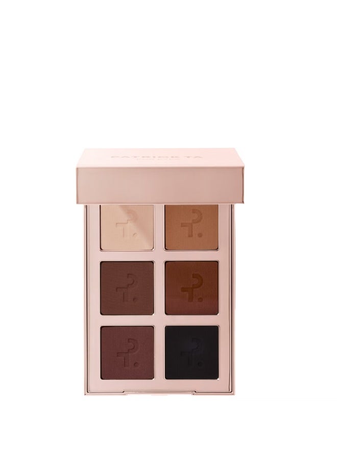 Patrick Ta Major Dimension Essential Artistry Edit Eyeshadow Palette- Deep 10.8G - Image 1