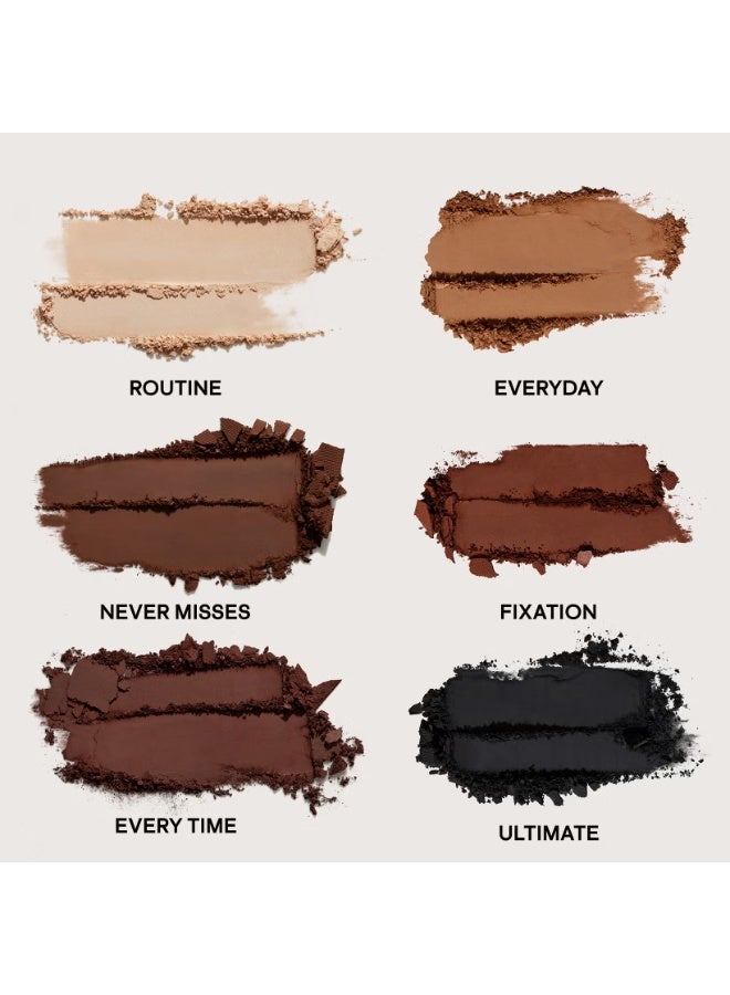 Patrick Ta Major Dimension Essential Artistry Edit Eyeshadow Palette- Deep 10.8G - Image 2