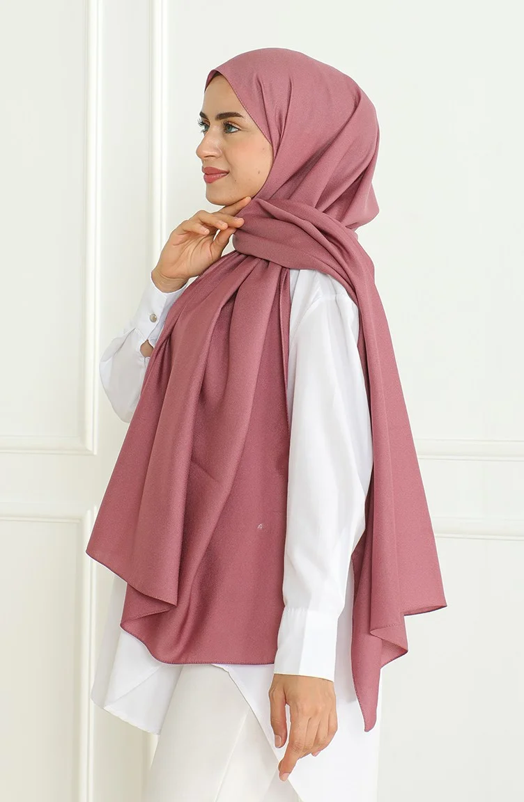 Sefa Merve Medina Silk Sand Shawl 81075-01 Dusty Rose