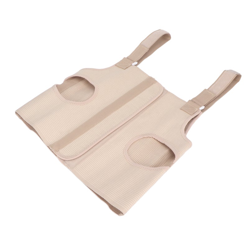 Chest Support Brace Widen Fixation Adhesive Adjustable Shoulder Strap Breathable Rib Support Brace S - Image 1