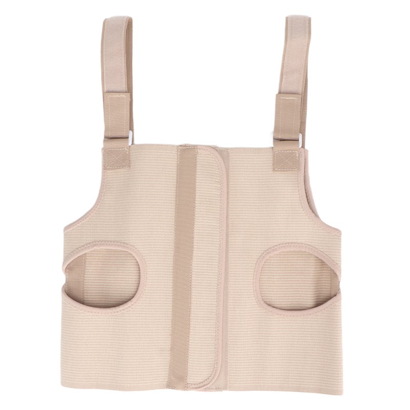 Chest Support Brace Widen Fixation Adhesive Adjustable Shoulder Strap Breathable Rib Support Brace S - Image 5