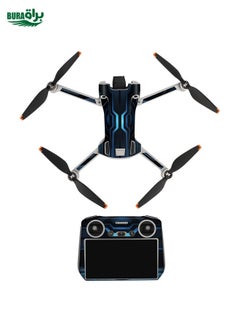 Sunnylife Drone+Remote Control Protective Sticker For DJI Mini 3 Pro RC Version( Time Gate)
