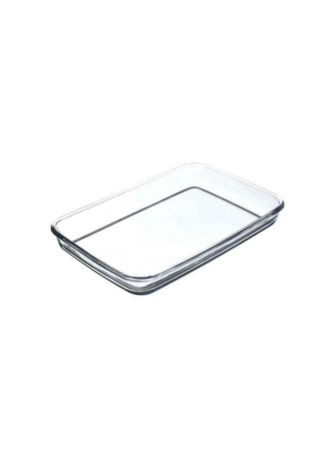 بوركام صينية فرن خبز مستطيلة من الزجاج وقوالب بوركام مكونة من قطعتين (3800 مل – 1900 مل) – صنع في تركيا - Image 4