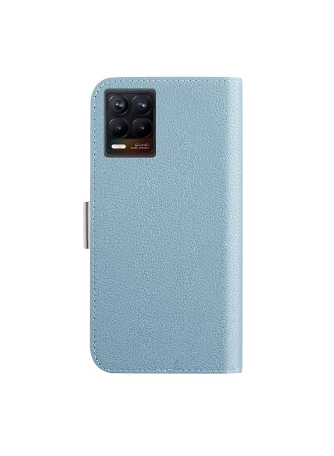 erorex Case For OPPO Realme 8 4G Candy Color Litchi Texture Leather Phone Case - Image 3