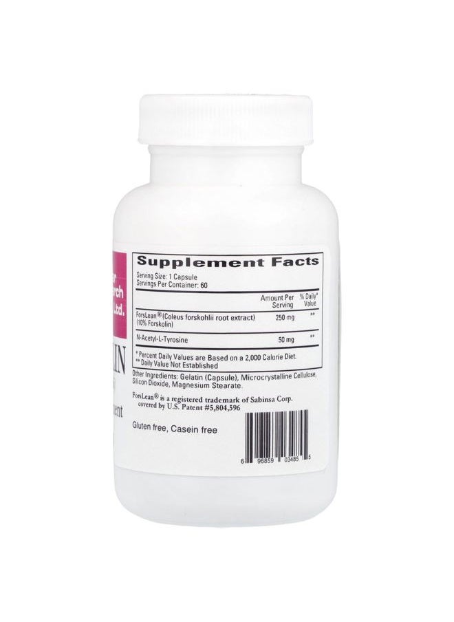 Cardiovascular Research - Cardiovascular Research Forskolin, White, 60 Count - Image 1