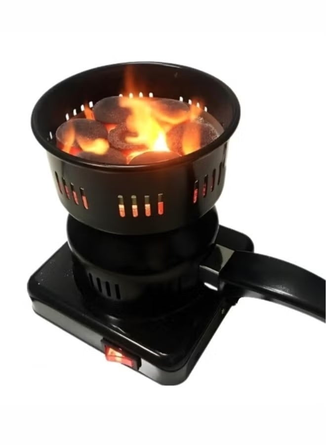 Denx Electric Charcoal Burner, Fire Burner Stove - Removable Handle - For Boiler BBQ, Fire Entry And Coal Burner - Image 3