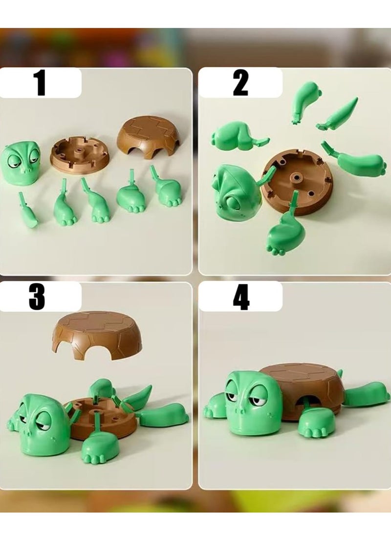 Funny sea turtle cup holder features an innovative design with a cute facial expression and moving tips when placing a cup, adding a unique touch to your table - Image 2