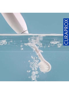 CURAPROX رأس فرشاة الأسنان Curaprox Hydrosonic Pro "Sensitive"، قطعتان - رؤوس فرشاة الأسنان الكهربائية Curaprox / رؤوس فرشاة الأسنان البديلة - عبوة من قطعتين  - Image 5