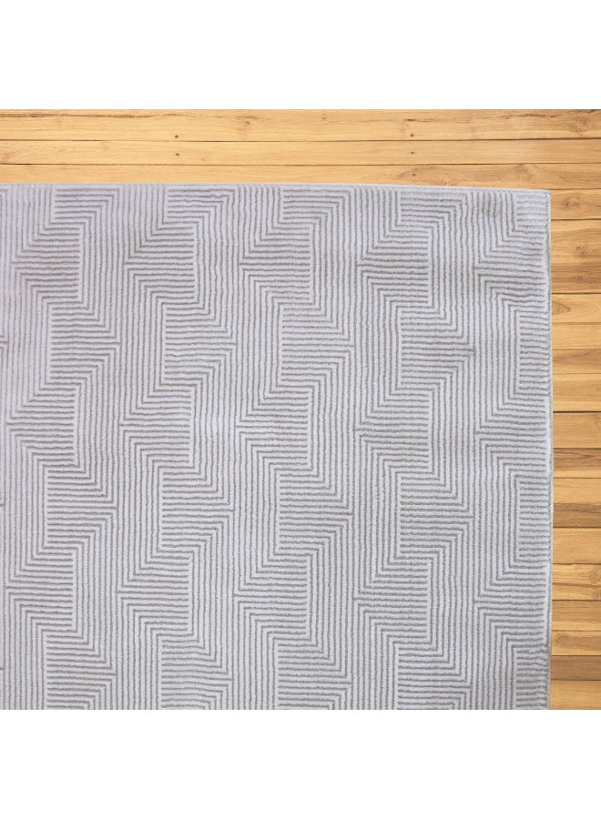 HANDPICKED FURNITURE Ultra Soft Area Carpets For Bed Room Living Room And Dining Room Anti-Slip Floor Carpets Easy To Clean 100 X 200 Cm 33 X 66 Ft Cream - Image 3