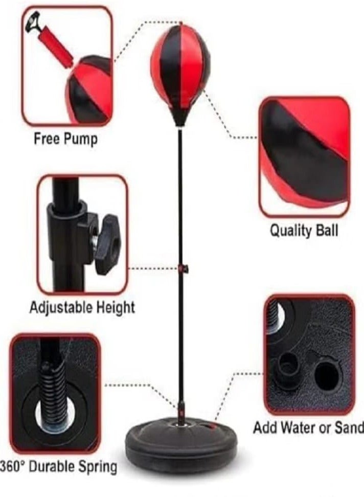 Kids Boxing Stand Set, Punching Bag. - Image 3