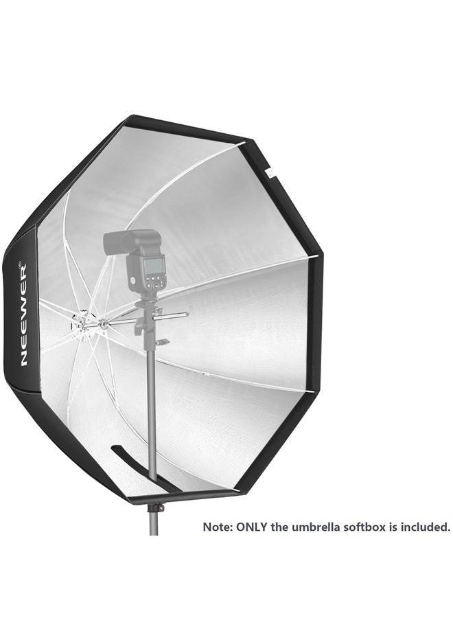 Neewer 32 inches /80 centimeters Octagon Softbox Octagonal Speedlite, Studio Flash, Speedlight Umbrella Softbox with Carrying Bag for Portrait or Product Photography. - Image 1