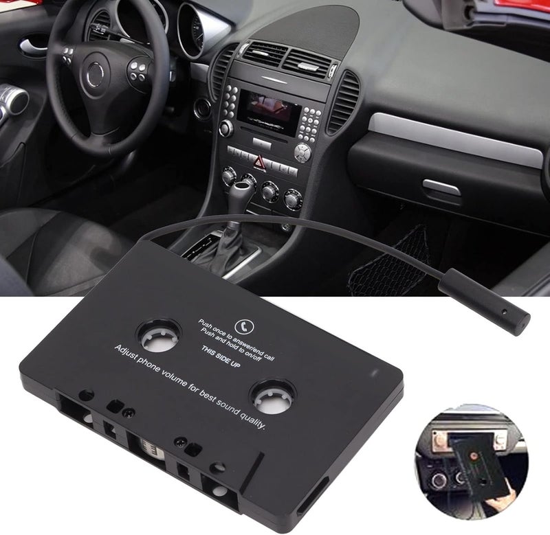 Bewinner Car Cassette Player Adapter, Car Audio Bluetooth 5.0 Cassette Receiver Support Volume Control, Hands Calling, Bluetooth Adapter for Smartphone, Tablet, Car Stereo, Speaker - Image 4