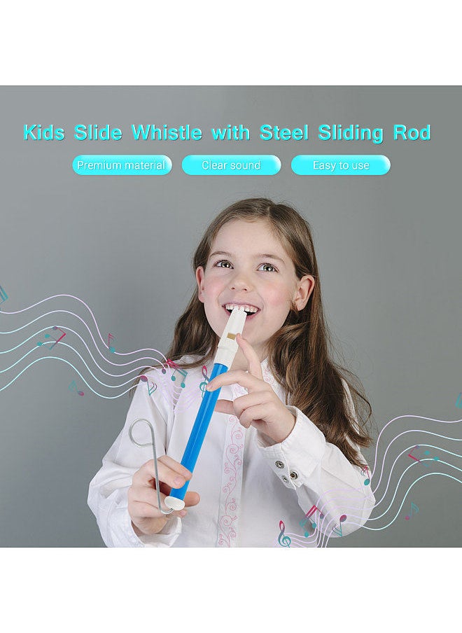 Generic - Sw1-Yl Kids Slide Whistle With Steel Sliding Rod Musical Instrument Toy For Children Kazoo Flute For Parent-Child Games Boys And Girls Party Favors School Prizes - Image 1