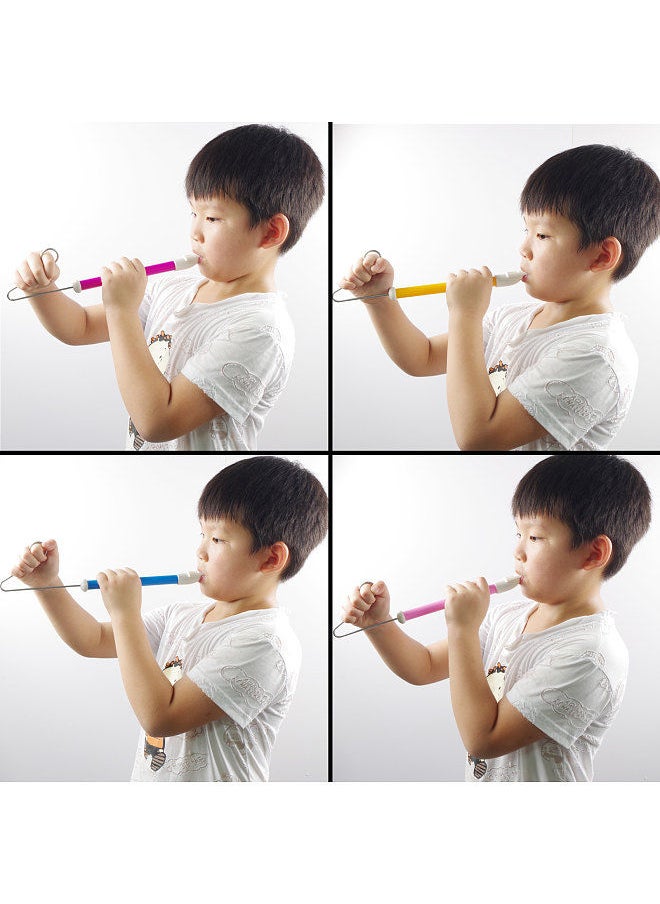Generic - Sw1-Yl Kids Slide Whistle With Steel Sliding Rod Musical Instrument Toy For Children Kazoo Flute For Parent-Child Games Boys And Girls Party Favors School Prizes - Image 1