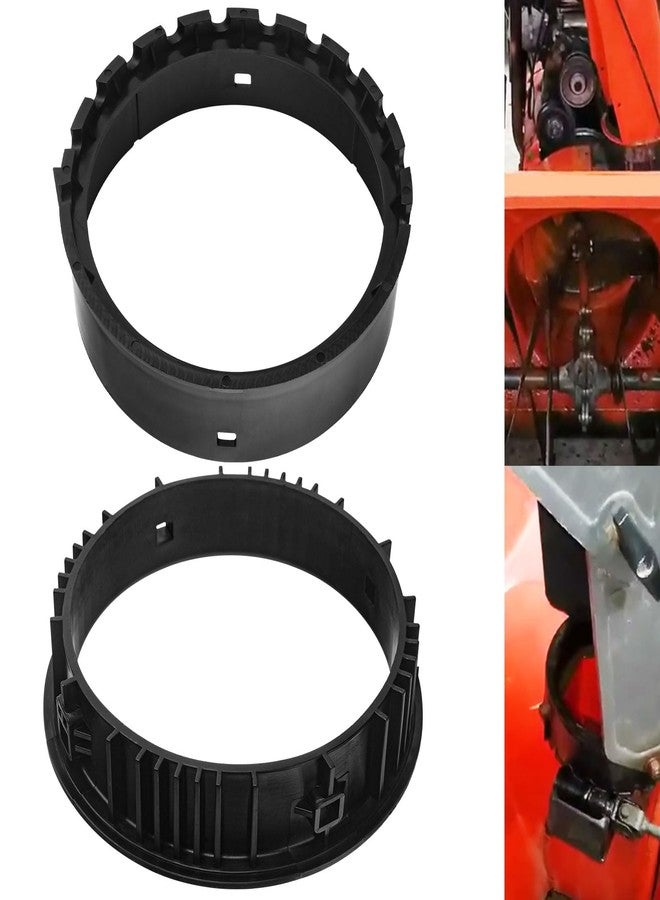 Haiouus حلقة تثبيت Haiouus 585193MA 337227MA متوافقة مع حلقة تثبيت Murray B&S Craftsman الخارجية والداخلية لقناة منفاخ الثلج - Image 1