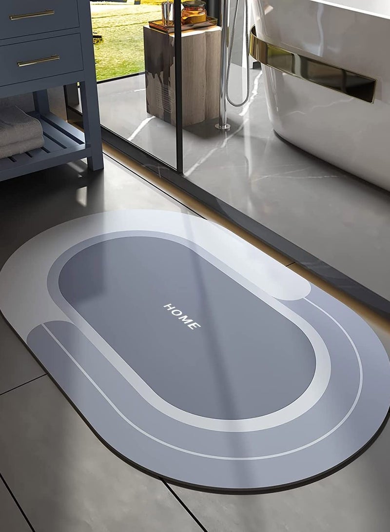 ياميم سجادة أرضية من الألياف الدقيقة فائقة الامتصاص وناعمة ومقاومة للانزلاق وسريعة الجفاف (قد يكون التصميم شديدًا) - Image 1