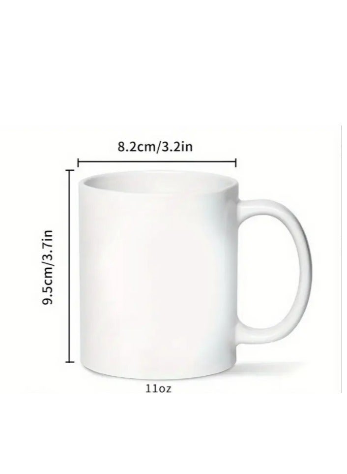 RYN Funny Arabic Quote "All You Need is Money" 11oz Ceramic Mug Humorous Wallet & Dollar Bill Design Coffee Mug  - Image 2