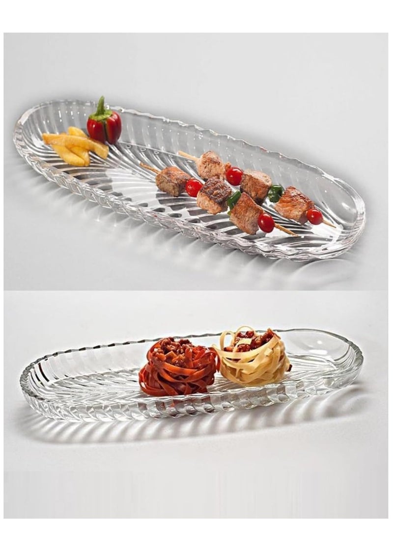 Serving Platters and Trays, 7.5 Inch, Fruit Tray, Trays for Serving, Appetizer  - Image 3