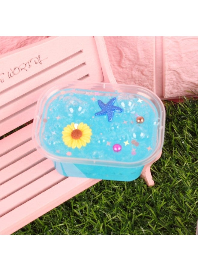 Internet Red Creative Lunch Box Bubble Glue Children's Color Slime Decompression Vent Crystal Mud Tent Mud Toy