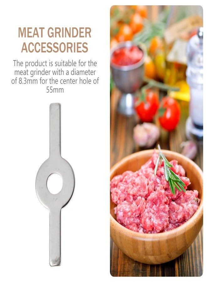 PRETYZOOM Stainless Steel Meat Grinder Brackets 2.36In Sausage Stuffer Holder for Household Kitchen Meat Filling Accessories Compact Design - Image 4