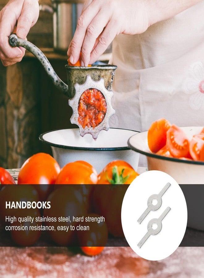 PRETYZOOM Stainless Steel Meat Grinder Brackets 2.36In Sausage Stuffer Holder for Household Kitchen Meat Filling Accessories Compact Design - Image 5