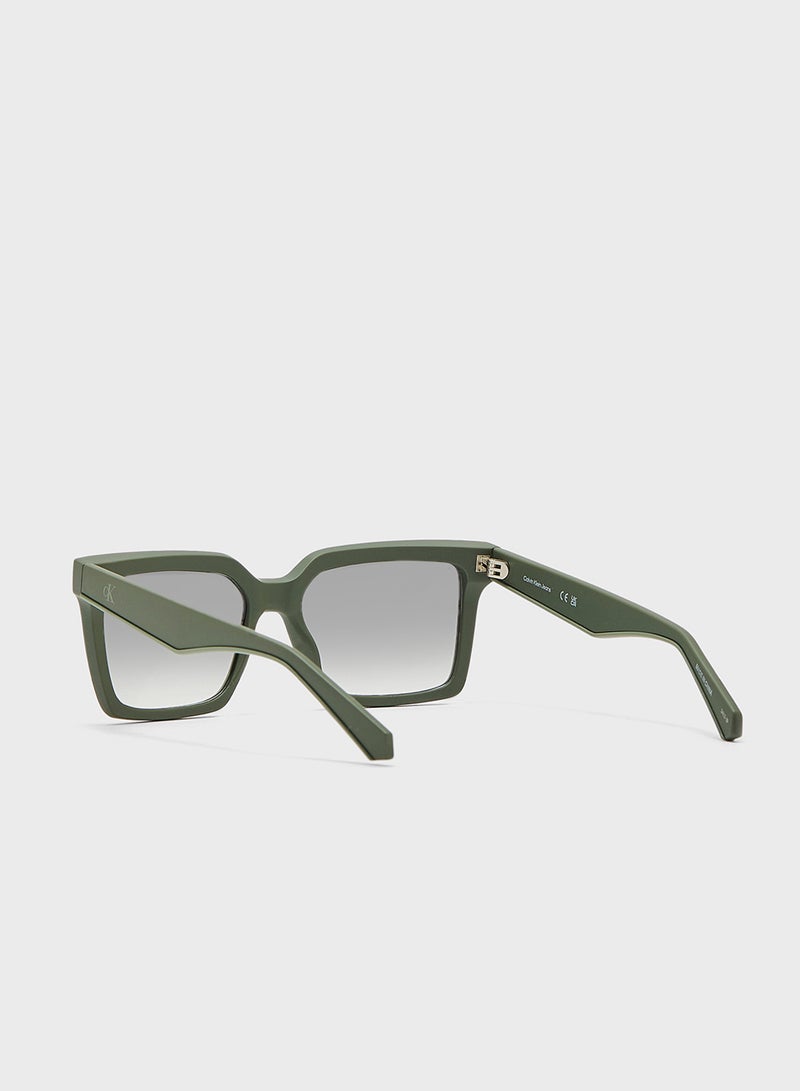 Calvin Klein Jeans Modified Rectangle Sunglasses  - Image 3