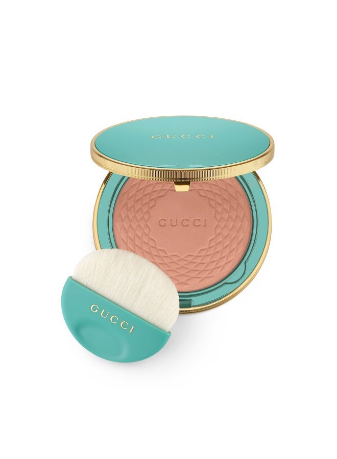 غوتشي قوتشي Poudre De Beauté Éclat Soleil 01 بودرة برونز | إطلالة مشمسة طبيعية | لمسة مات حريرية فاخرة - Image 1