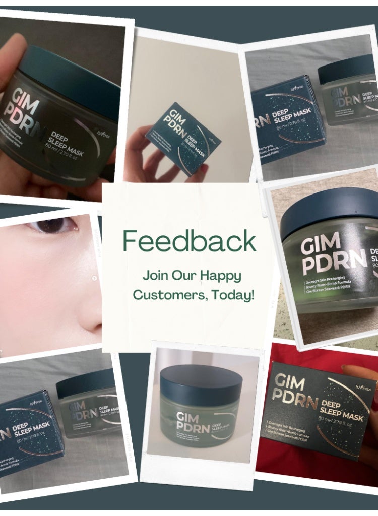 ISNTREE Gim PDRN Deep Sleep Mask for Damaged, Dull & Dehydrated Skin (Hydration + Barrier Recovery) - Image 2