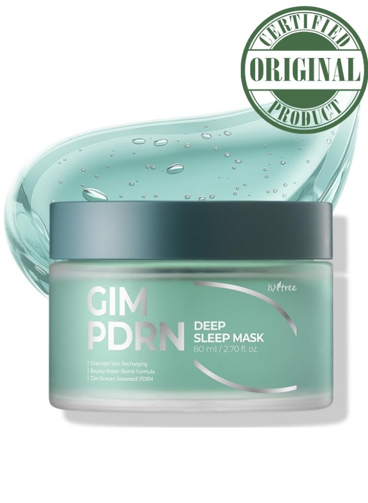 ISNTREE Gim PDRN Deep Sleep Mask for Damaged, Dull & Dehydrated Skin (Hydration + Barrier Recovery) - Image 1