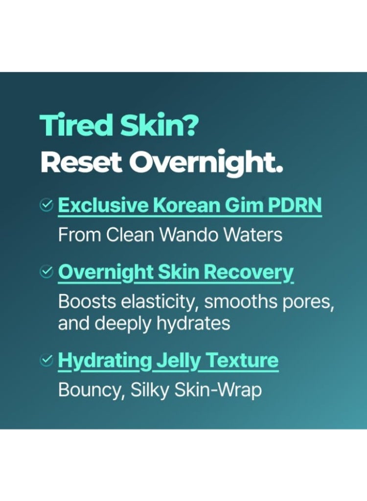 ISNTREE Gim PDRN Deep Sleep Mask for Damaged, Dull & Dehydrated Skin (Hydration + Barrier Recovery) - Image 5