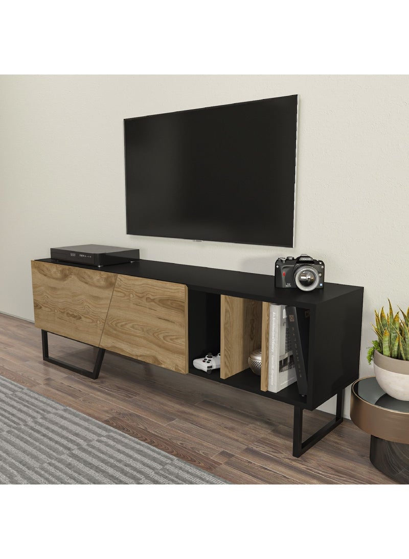 Home Box Lark TV Unit for TVs up to 65 inches 35 x 50.5 x 150 cm - Image 4