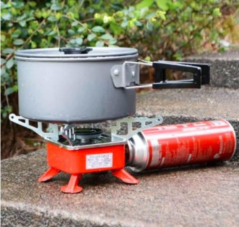 FabSports Camping Gas Stove, 2800W, Ultra-Light Folding, Outdoor Picnic Cooking Burners, With Storage Bag, Emergency Stove - Image 5