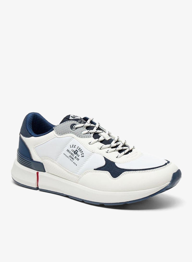 لي كوبر سنيكرز رجالي بأربطة وتصميم كولور بلوك - Image 3