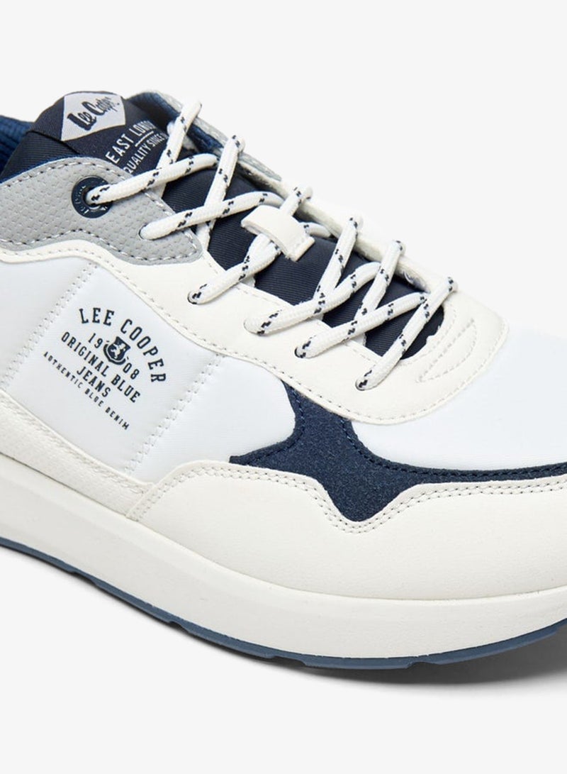 لي كوبر سنيكرز رجالي بأربطة وتصميم كولور بلوك - Image 5