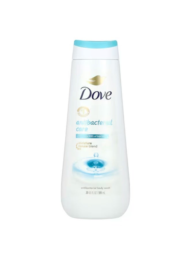 Dove, Antibacterial Care Body Wash, 20 fl oz (591 ml)