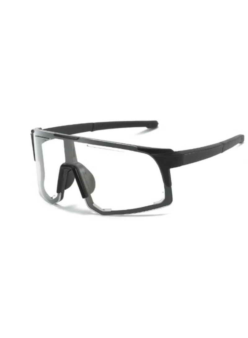 Trendy Men's Sunglasses, Stylish Shades with UV & Polarized for Sports, Fashionable Eyewear in Dubai, Goggles for Blocking, Retro Square Cycling Sunglass with Blue Lens - Latest in Fashion Online UAE - Image 1