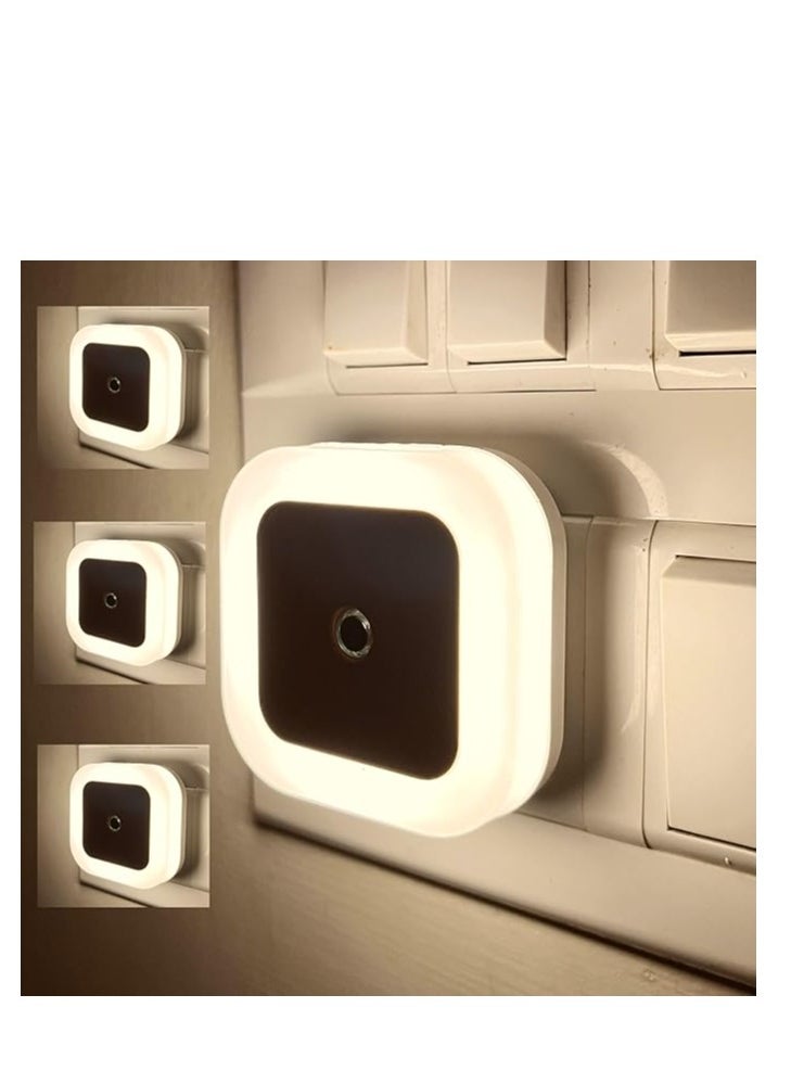 Led Night Light Sensor Control Square Lamp Energy Saving LED Sensor Lamp Nightlight for Children Kids Bedroom  - Image 1