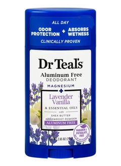 Aluminum Free Deodorant with Lavender Vanilla