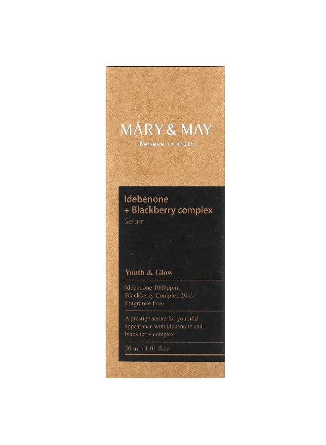 MARY & MAY Mary & May, Idebenone + Blackberry Complex Serum, 1.01 fl oz (30 ml) - Image 2