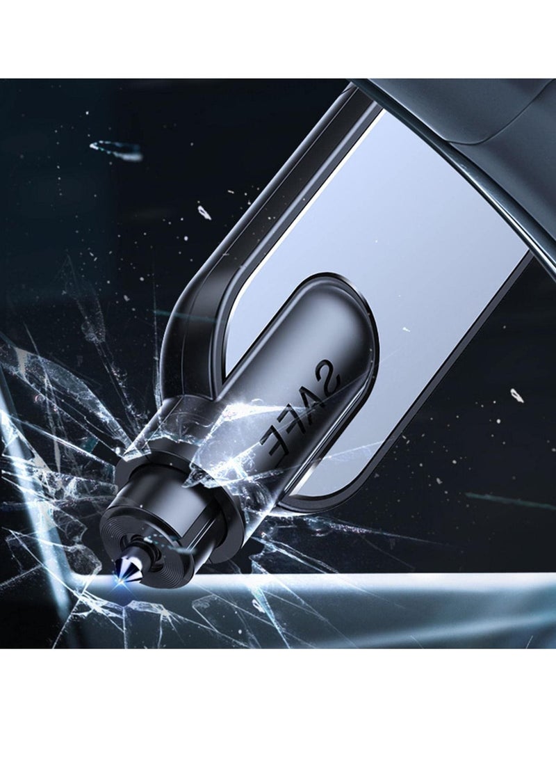 KASTWAVE Safety Hammer for Car, Glass Breaker with Seat Belt Cutter, Portable Window Breaking Rescue Escape Tool for Land and Underwater Emergency Situations  - Image 2