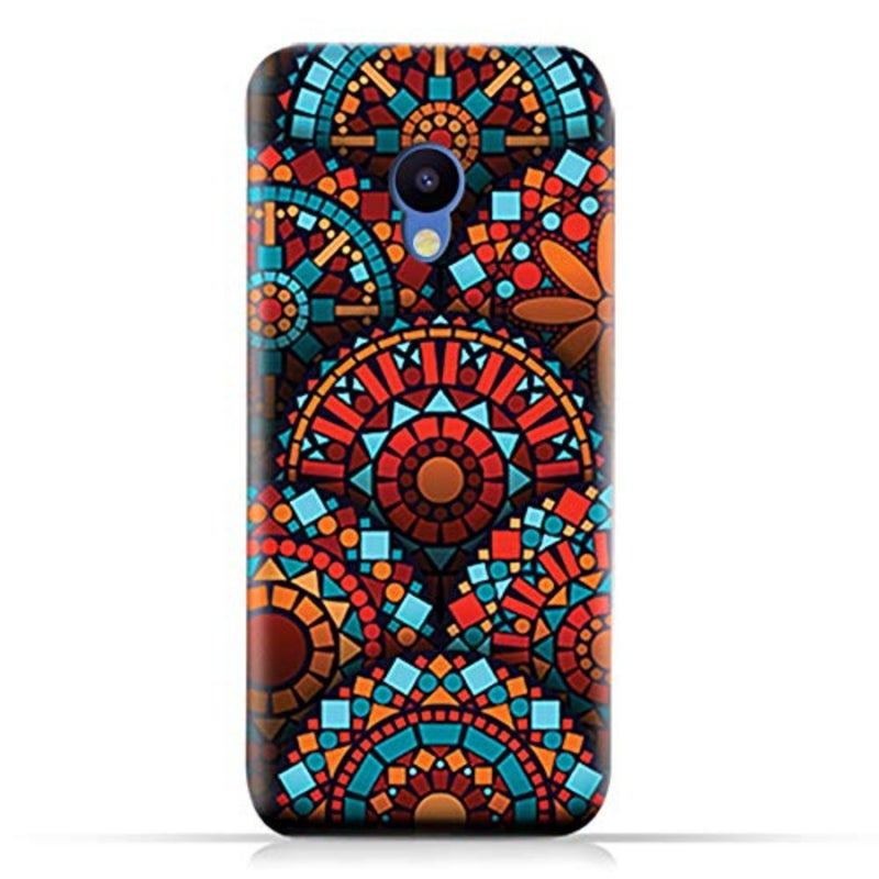 تصميم جراب Meizu M5 Note من السيليكون TPU بنمط ماندالا هندسي - Image 5