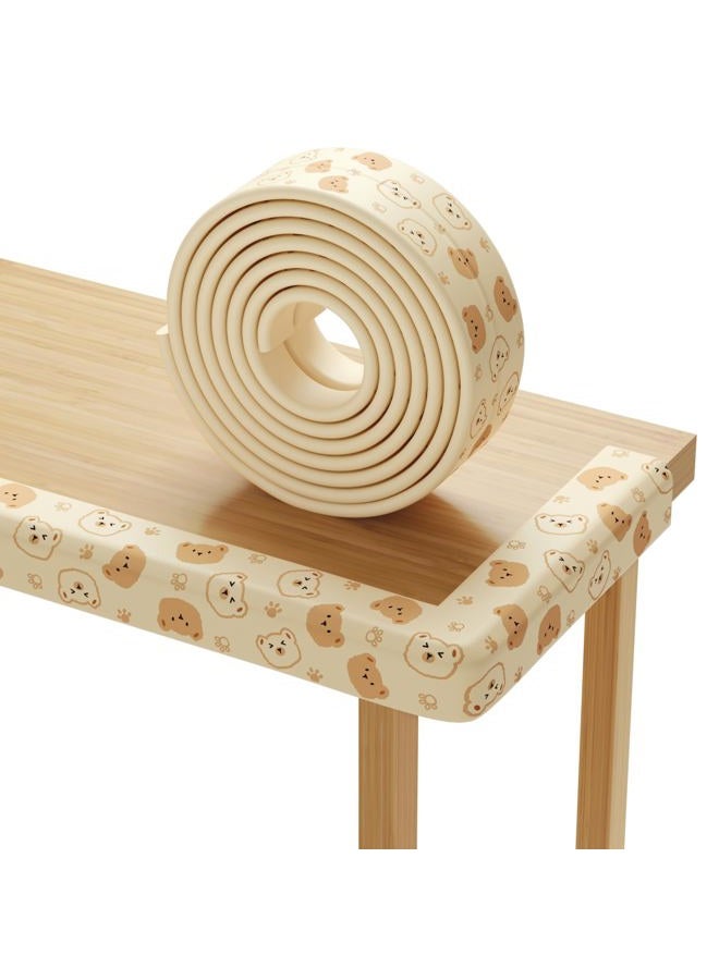 Lonlown Edge Protector for Baby Proofing 6.5ft Heavy-Duty Soft Rubber Foam Furniture Edge Bumper Guards Cute Furniture Corner Edge Safety Bumpers Desk Edge Cushion for Kids - Image 1