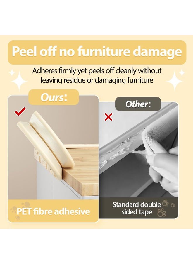 Lonlown Edge Protector for Baby Proofing 6.5ft Heavy-Duty Soft Rubber Foam Furniture Edge Bumper Guards Cute Furniture Corner Edge Safety Bumpers Desk Edge Cushion for Kids - Image 4
