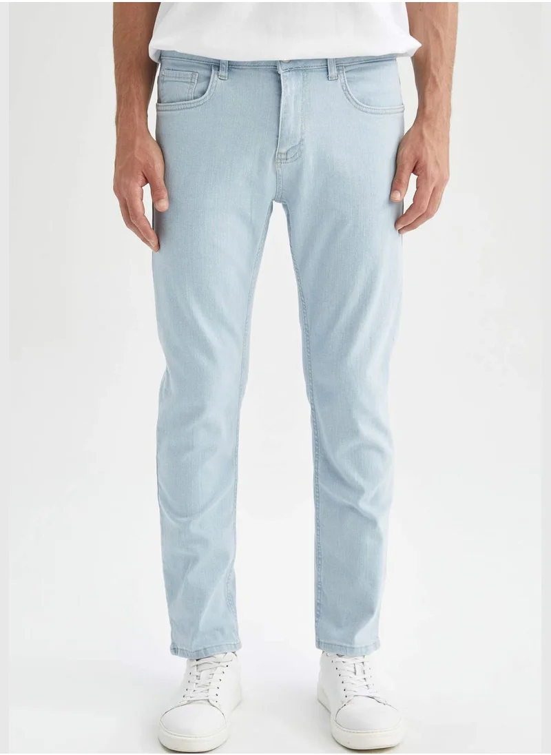 DeFacto Man Regular Fit Denim Trousers